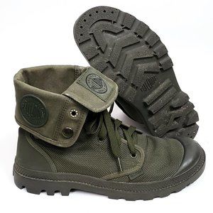 Palladium Lace Up Military Style Boots/Sneakers